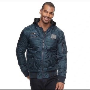 X-Ray Blue Camo Jacket